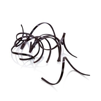 Schokoaufleger Spiral dark, dunkle Spirale, Dobla (77051), 65 g, 80 St