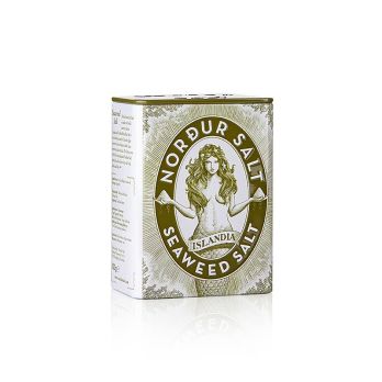 NORDUR isländische Salzflocken, mit Algen, 100 g
