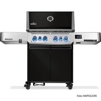 Napoleon Gasgrill Prestige 500RSIB , Schwarz, Infrarot +6 Brenner, WIFI, 1 St