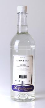 Triple Sec Konzentrat, Cointreau Art, 60% vol., flüssige Flambier-/Aromaessenz, 1 l