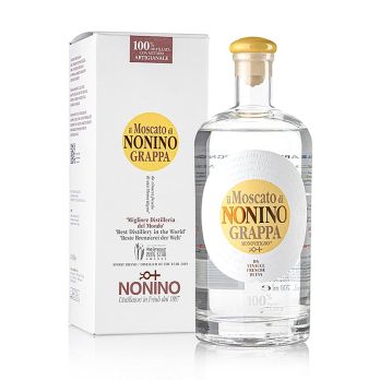 Grappa Monovitigno Il Moscato, Rebsortengrappa, 41% vol., Nonino, 700 ml