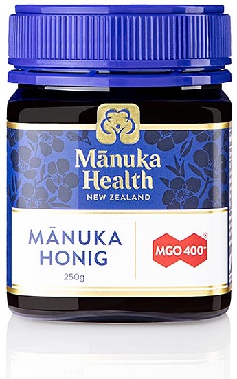 Manukahonig MGO 400+ von Manuka Health im 250-g-Glas