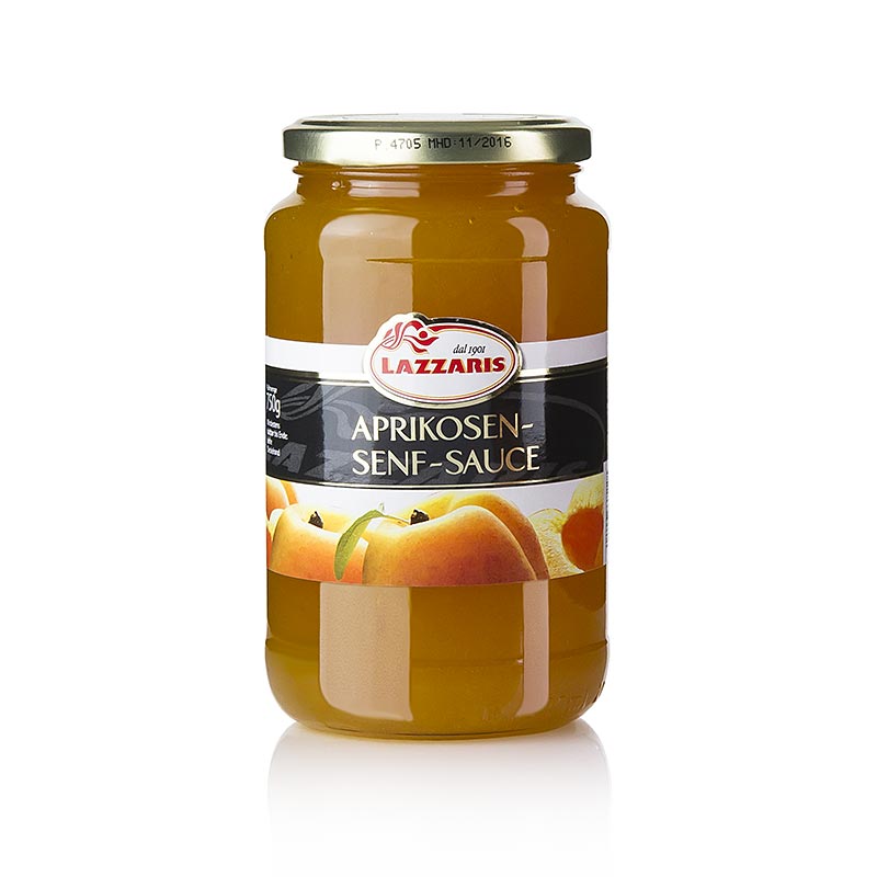 Lazzaris - Aprikosen-Senf-Sauce, nach Tessiner Art, 750 g | BOS FOOD ...