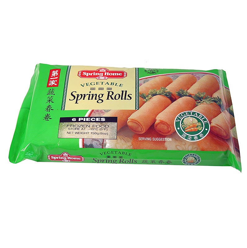 Mini-Frühlingsrollen, mit Gemüse, vegetarisch, TK, 150 g, 6 x 25g | BOS ...