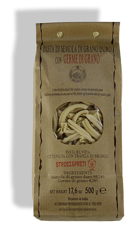 Morelli 1860 Strozzapreti, Priesterwürger, mit Weizenkeimen, 500 g ...