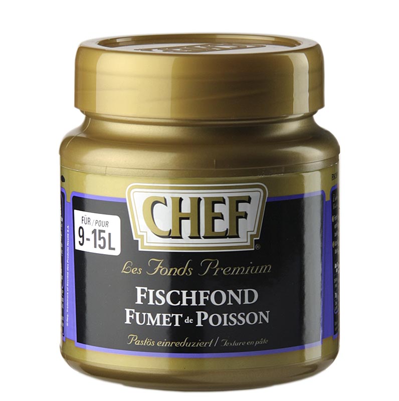 CHEF Premium Konzentrat - Fischfond, leicht pastös, hell, für 9-15 L ...