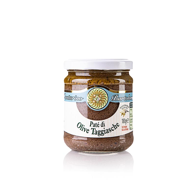Oliven-Paste - Tapenade, schwarz, aus Taggiasca-Oliven, Venturino, 180 ...