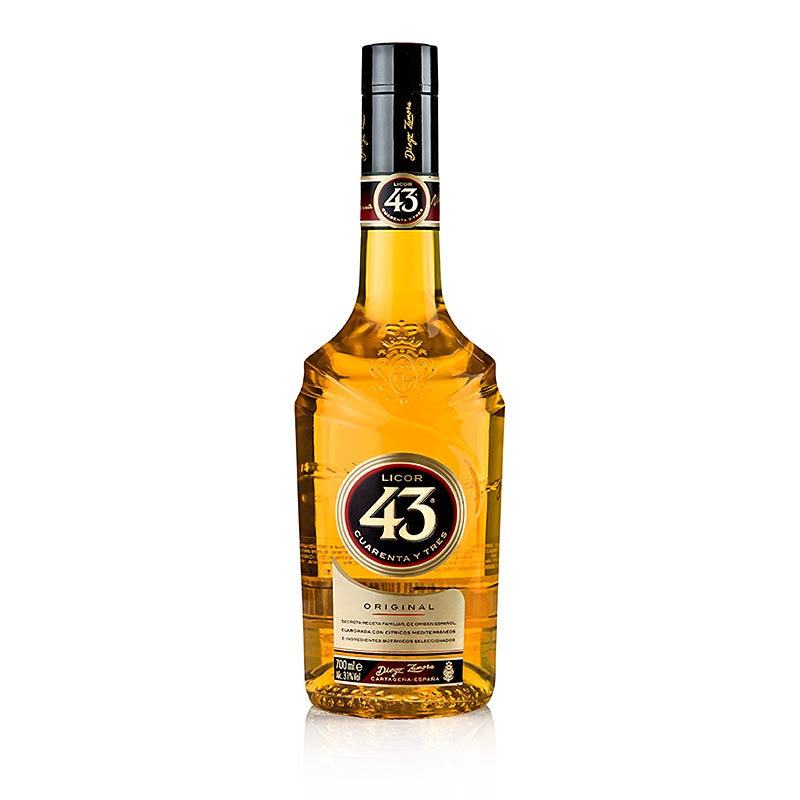 Licor 43 &amp;quot;Cuarenta y Tres&amp;quot;, Vanillelikör, 31% vol., 700 ml | BOS FOOD ...