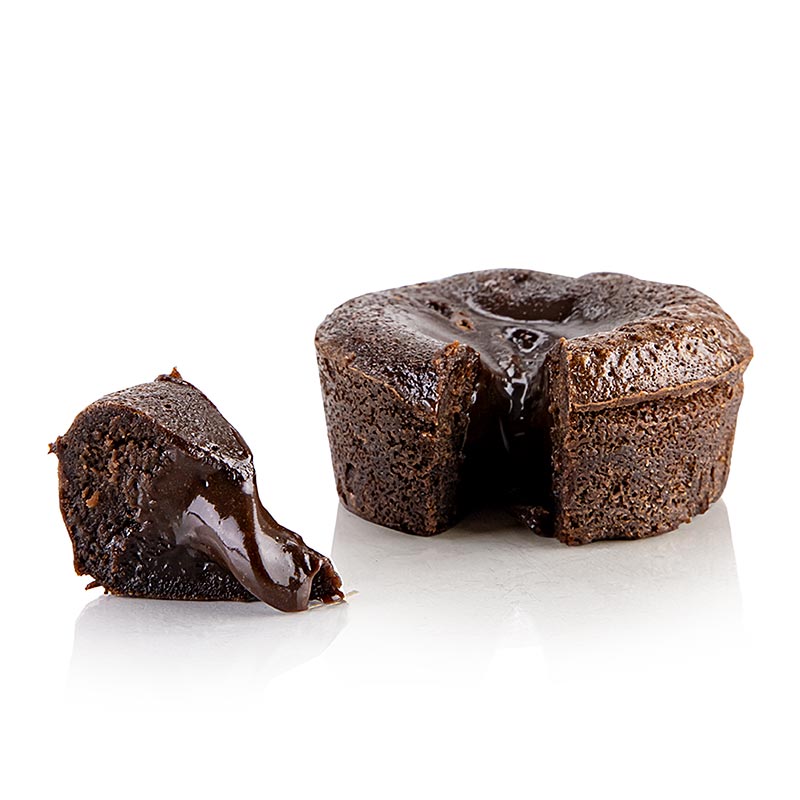 Fondant Chocolat - Schokoladensouffle mit flüssigem Kern, Delifrance ...