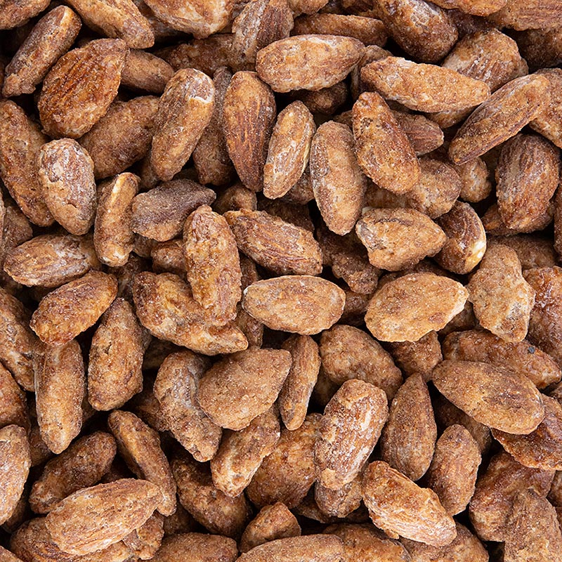 Gebrannte Mandeln, mit Zimt und Bourbon Vanille, 1 kg | BOS FOOD Onlineshop