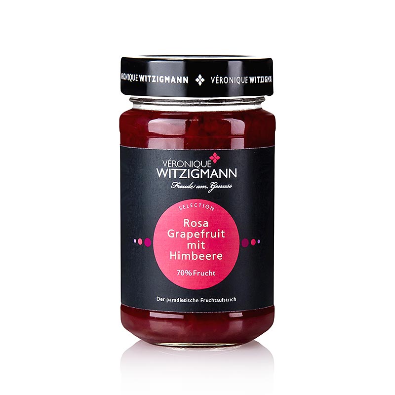 Rosa Grapefruit mit Himbeer - Fruchtaufstrich, 225 g | BOS FOOD Onlineshop