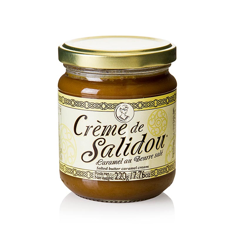 Creme de Salidou, Karamell Creme mit Salzbutter, 220 g | BOS FOOD ...