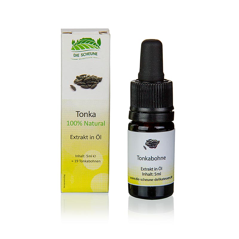 Natürliches Tonkabohne Aroma, flüssig, Die Scheune, 5 ml