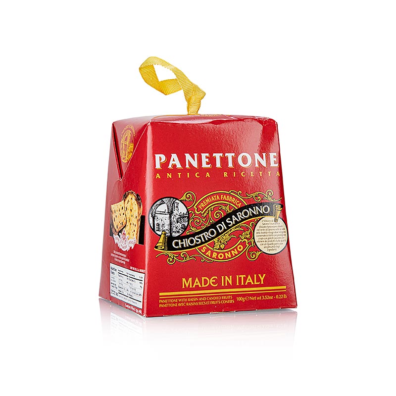 Weihnachtskuchen Panettone - Klassik, Lazzaroni, 100 g | BOS FOOD ...