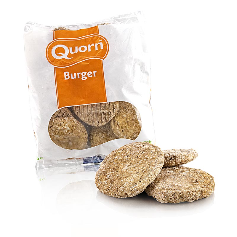 Quorn™ Burger Patties, vegetarisch, Mycoprotein, TK, 960 g, 12 x 80g BOS FOOD