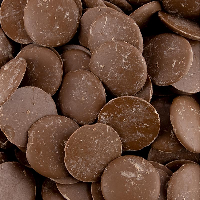 Valrhona Fettglasur &amp;quot;Pate à Glacer Lait&amp;quot;, mit Milch &amp; Kakao (11821), 10 ...