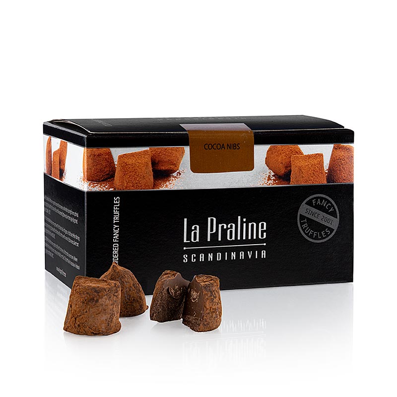 La Praline Fancy Truffles, Schokoladenkonfekt mit Kakaosplitter ...