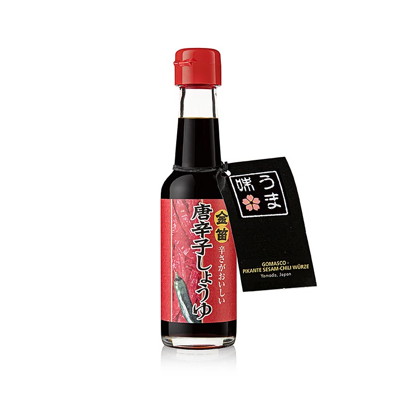 Soja-Sauce - Kinbue Tougarashi Shoyu - mit Chili, scharf, Fueki, Japan ...